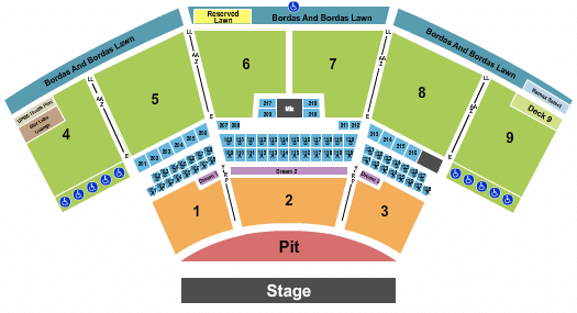 The Pavilion At Star Lake Jason Aldean Seating Chart